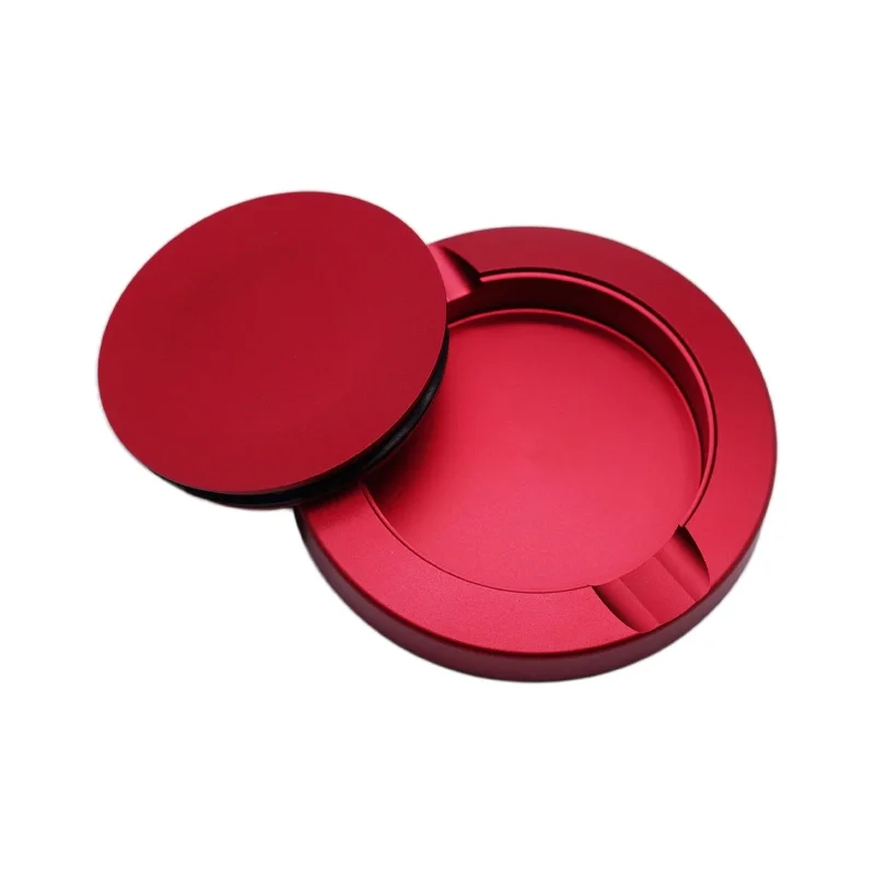 Portable Aluminum ZYN Cans Double Decker 3 Layers CNC Metal Snus Cans Aluminum Snuffbox