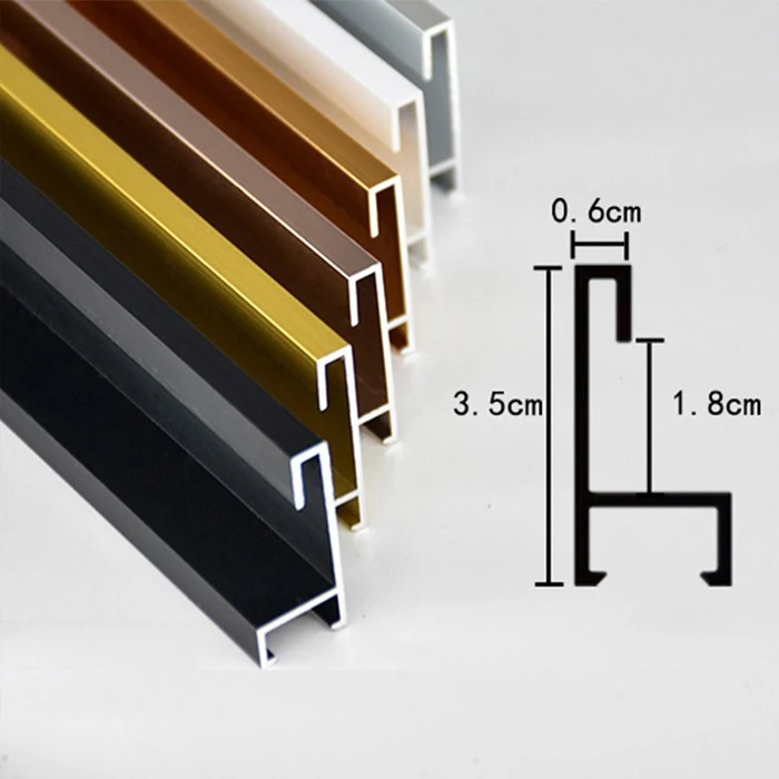 Custom Size Wall Decoration Modern Metal Painting Frame Canvas Frames Molding Aluminum Oil Painting Frame