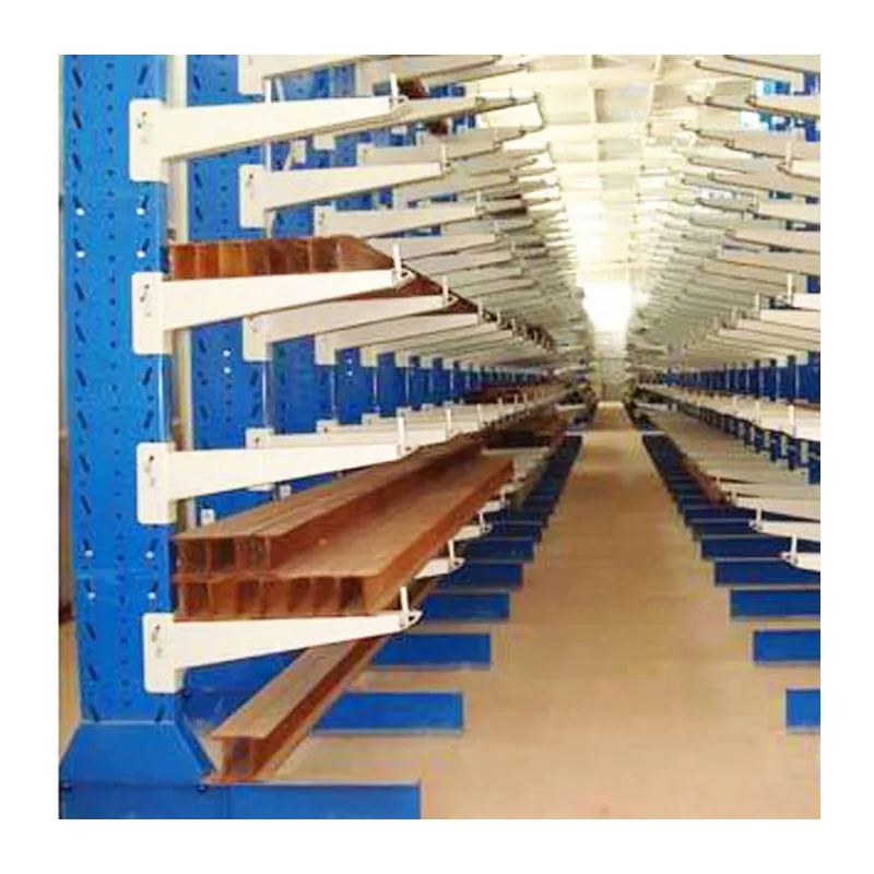 Warehouse Furniture Storage Double Sided Warehouse Storage Cantilever Rack For Wood Board