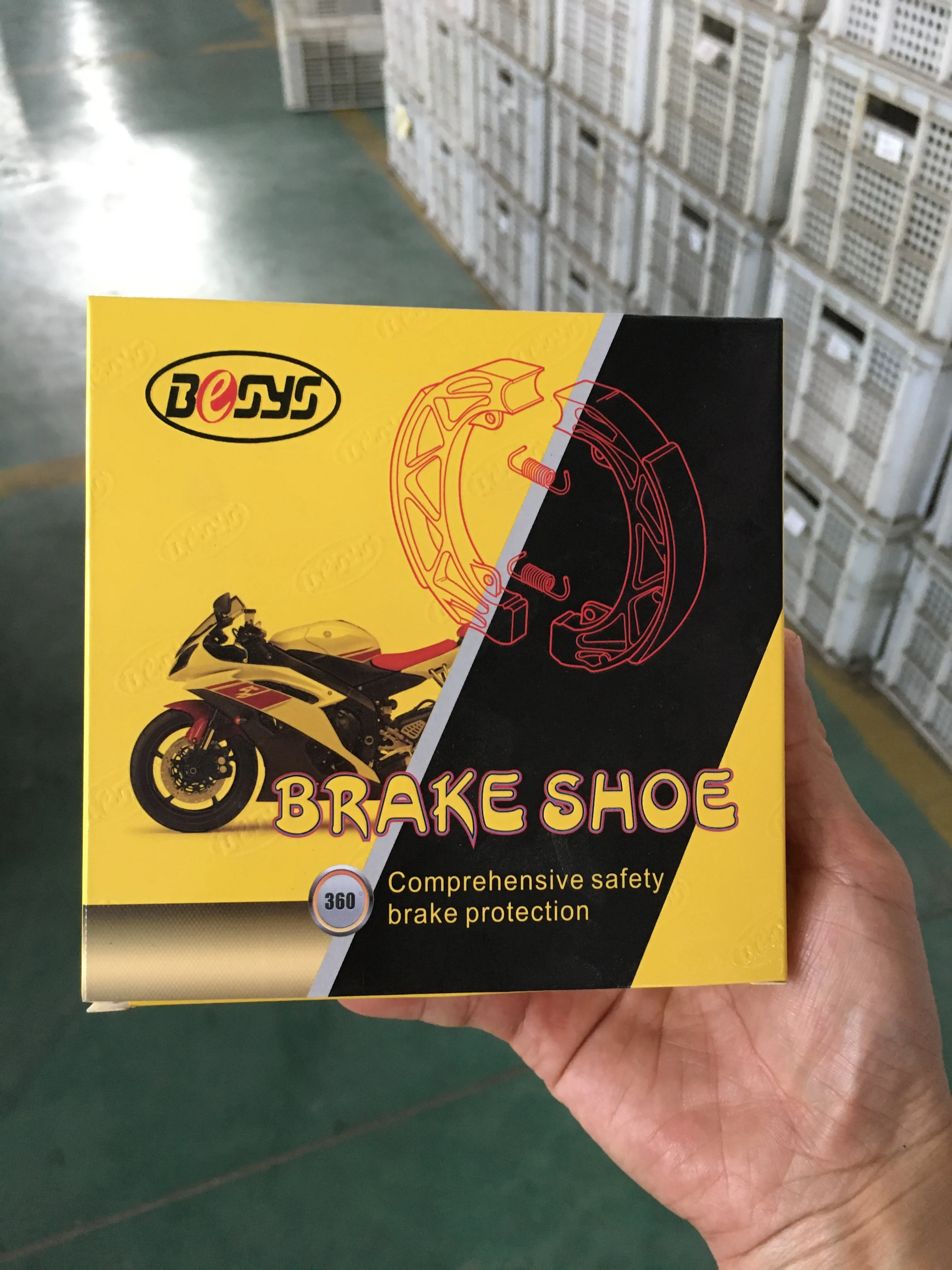 Hot Sale CG125 Motorcycle Brake Shoe For Honda Grand CD70 DREAM WAVE