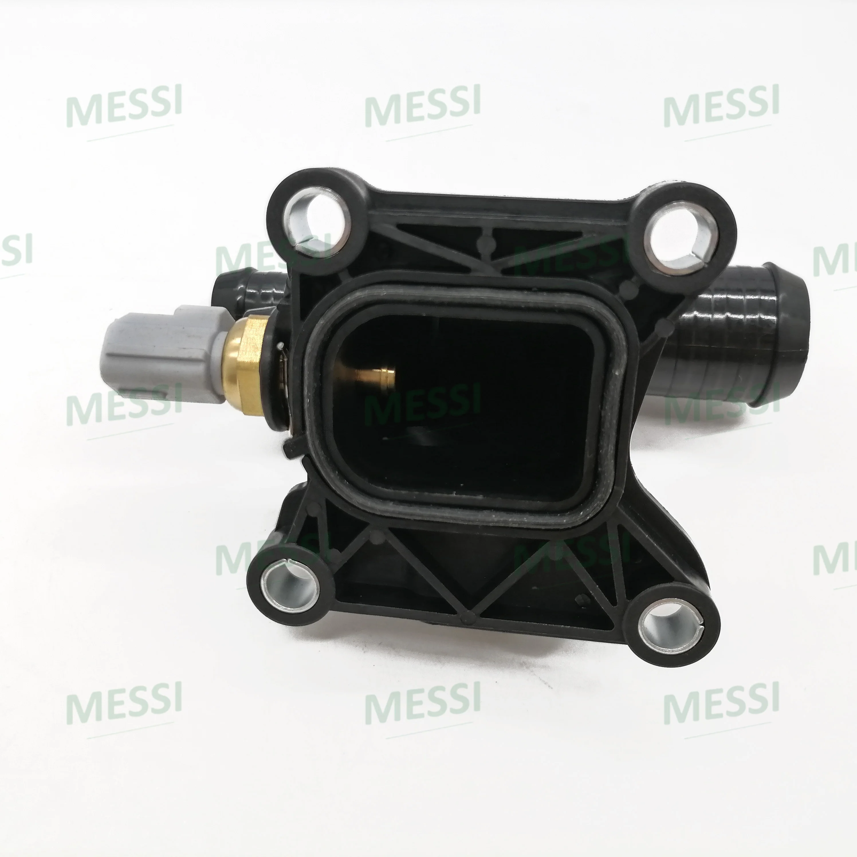 Coolant Thermostat LR038758 LR025564 Water Outlet Connector for Freelander2  Evoque Discovery Sport 2.0T Petrol Engine LD11484