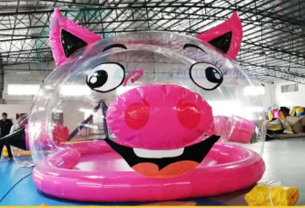 Cheap Inflatable pink Pig Ocean Pool Ball Is Transparent for Party/kids/adult/park