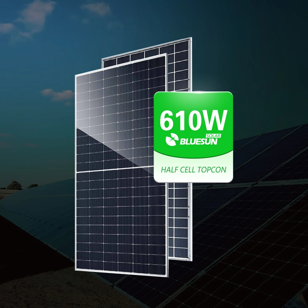 China Solar Panel Manufacturers 590W 600W 610W Solar Panel Rotterdam Solar Roof Panels For House