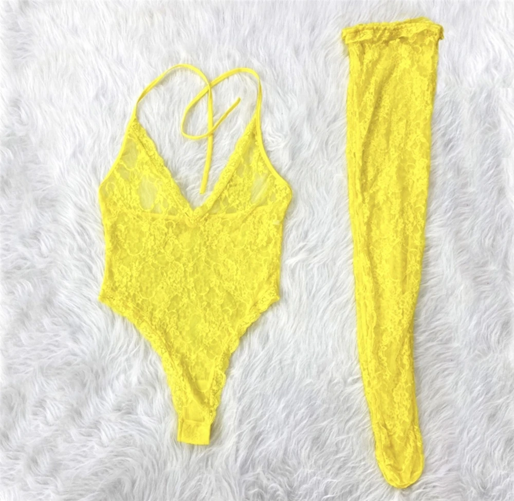 Two Piece 2021 Lingerie Set Sexy Women Bady Doll Lingerie-Sexy Hot Transparent Valentines Day Lingerie