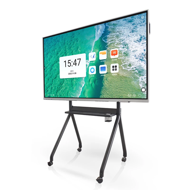 High Quality 65 Inch Digital Office Capacitive Interactive Touch Screen Panel 75 Inch Smart Board Interactive Flat Panel