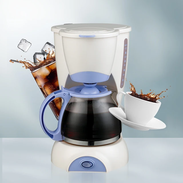 Home Portable Italian Drip Filter Coffee Machine Automatic 10 Cup Drip Coffee Maker With Kettle