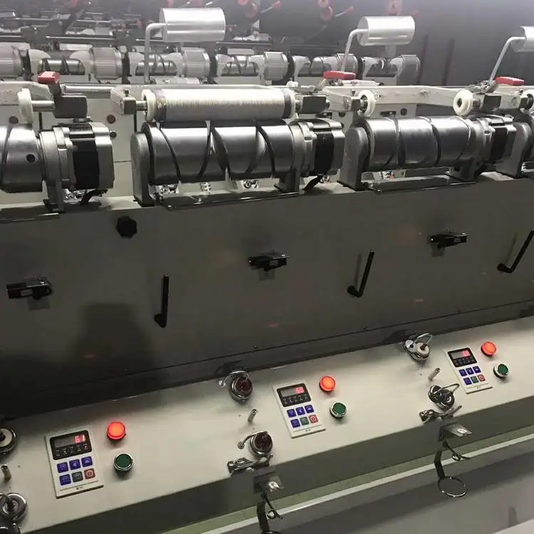 
Yarn cone winder machine rewinding 