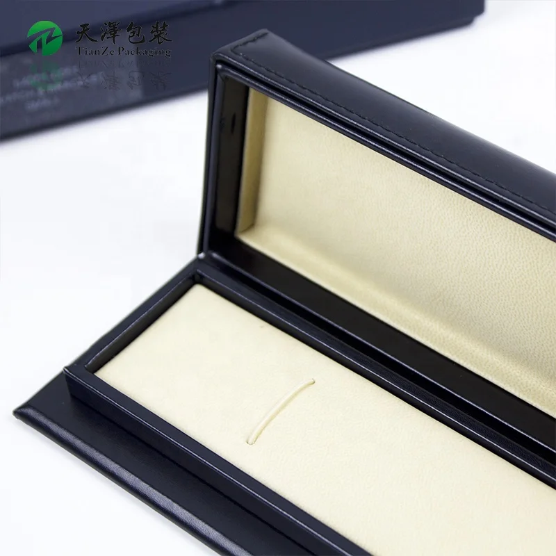 Custom New Design Leather Watch Packaging Box Leather Watch Jewelry Gift Case
