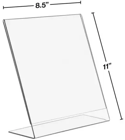 High quality custom Size Clear Acrylic Open Book Display Stand Acrylic Book Stand