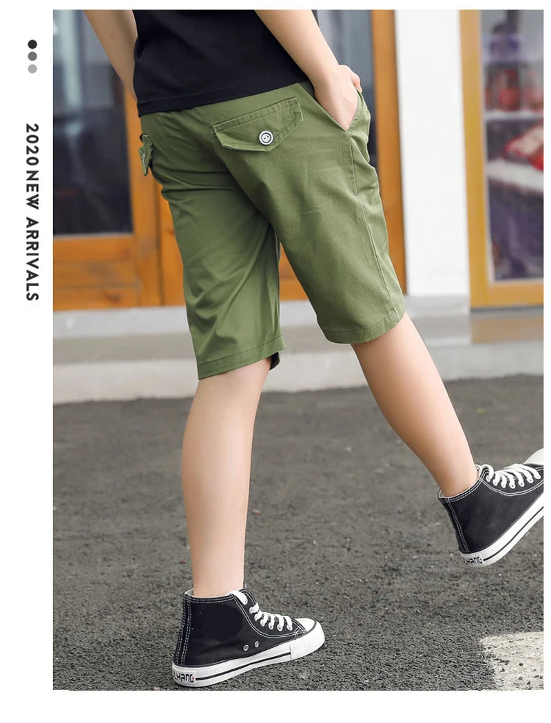 4-13 Years Children Camouflage Clothes Cotton Clothing Short Trousers Baby Boy Pant Casual Jeans Bowboy Kids Boys Shorts Pants