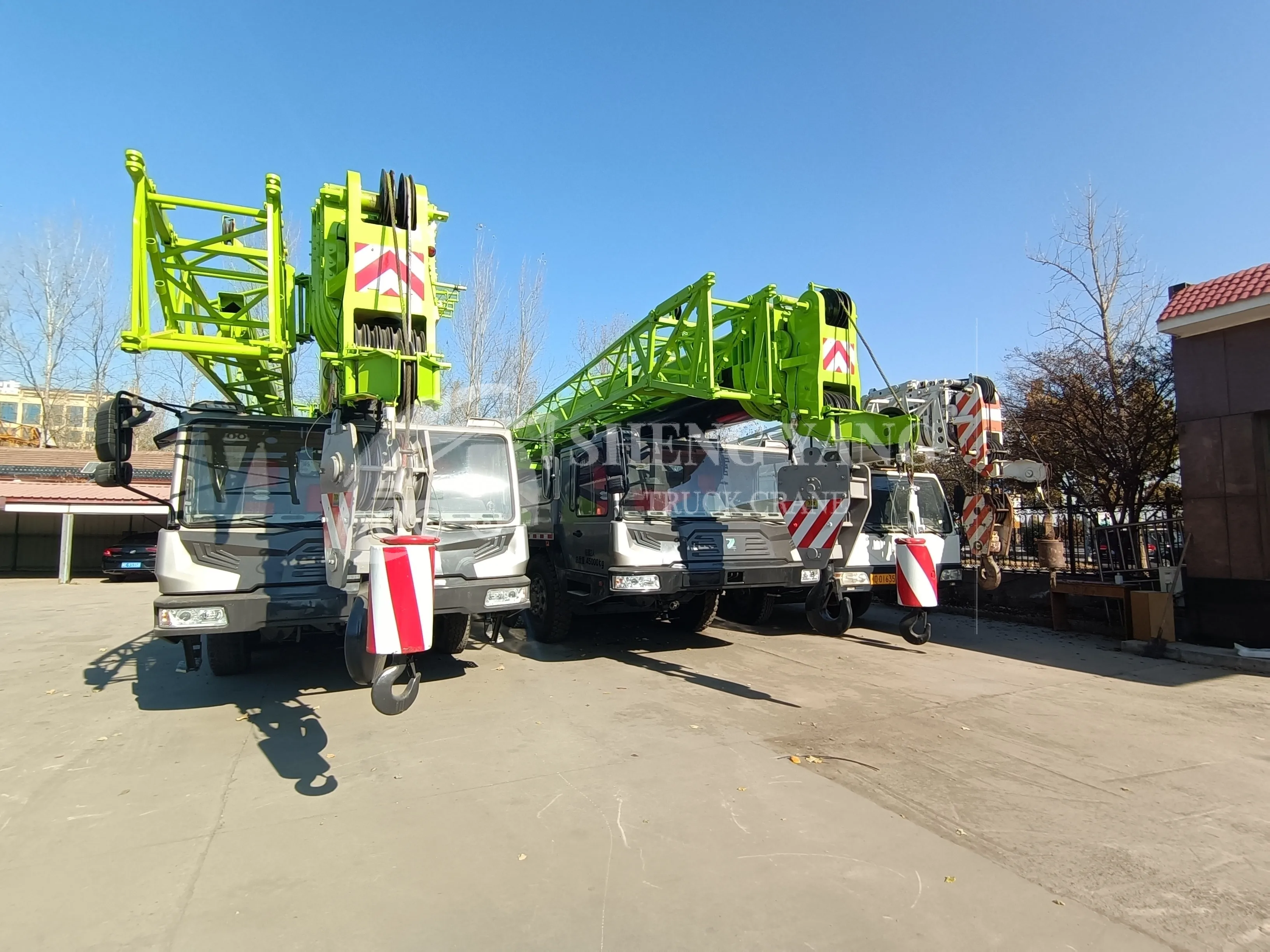 ZOOMLION 25 30 35 50 ton Used Mobile Truck Crane ZTC500A Engines Parts Machinery Crane Engines