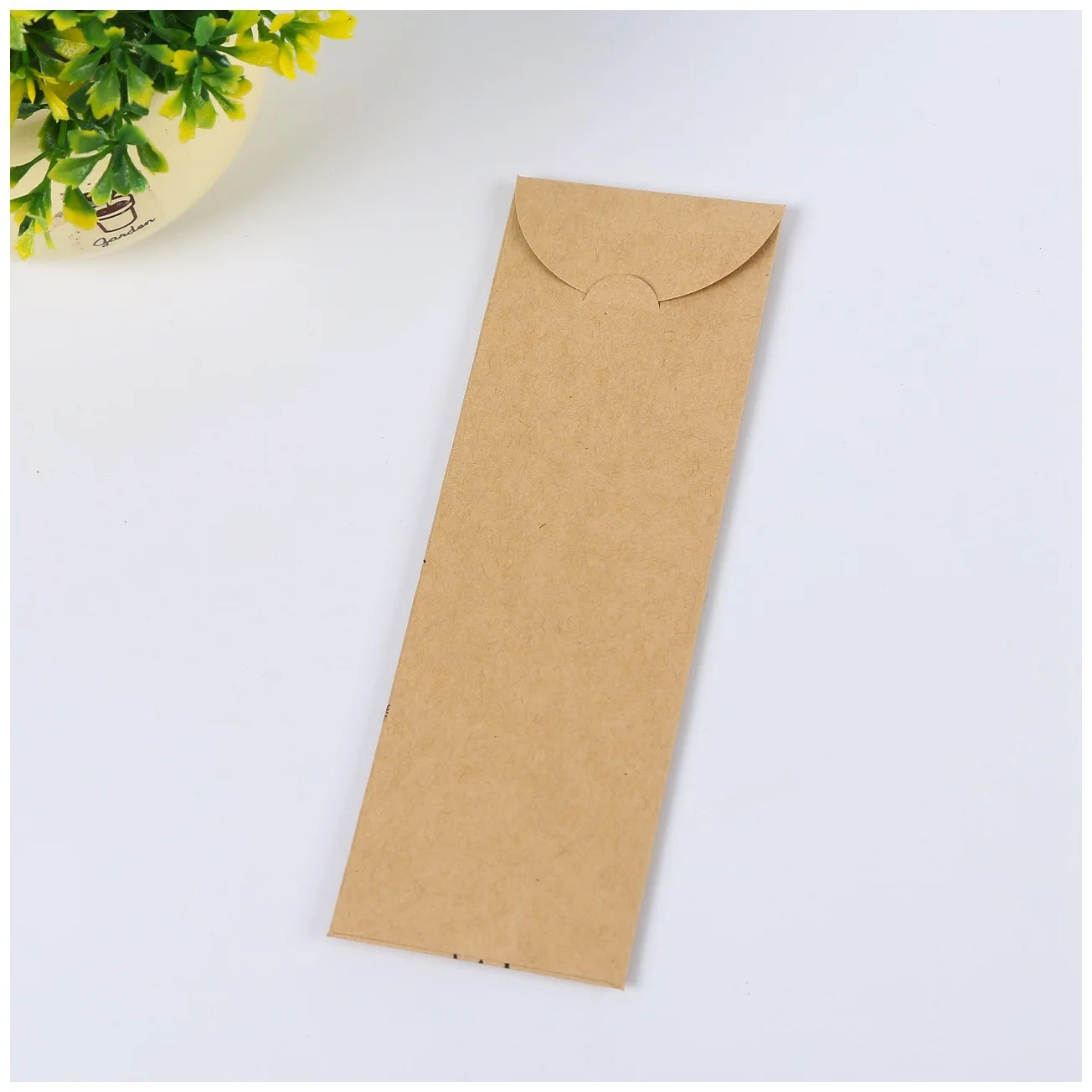 Недорогие Экологичные коричневые конверты из крафт-бумаги с индивидуальным принтом 30000 шт. MOQ