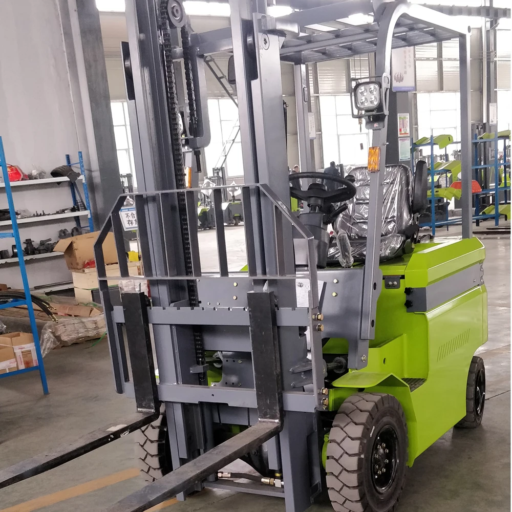Electric Forklift Factory 2 Ton Electric Forklift Truck New Forklift Battery lift height 3 meter
