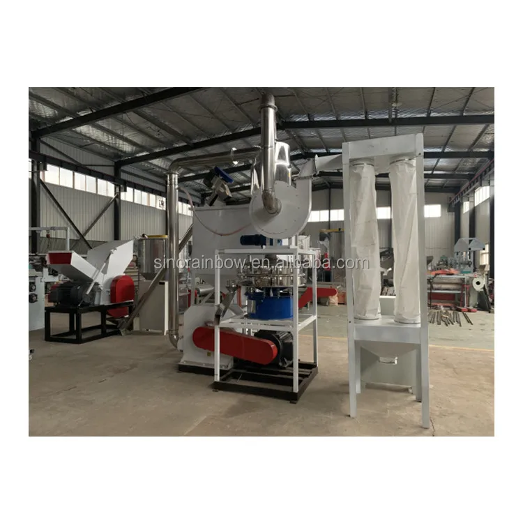 PVC PP EVA PET Powder Making Machine TPU TPR SBS Grinding Miller Plastic Pulverizer