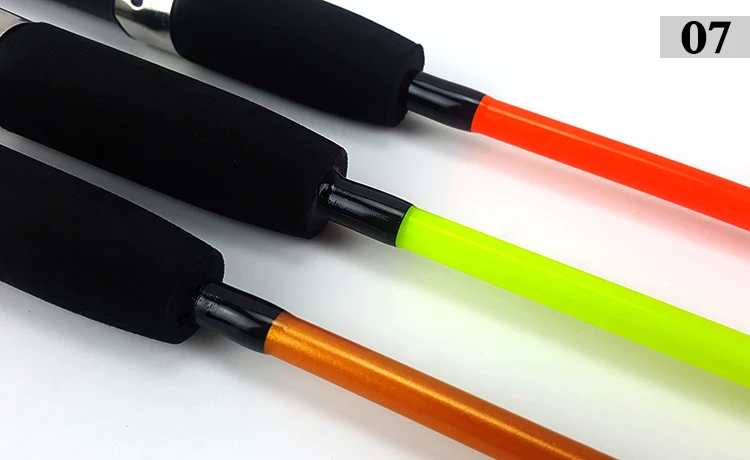 Glass fiber rotary two section fishing rod