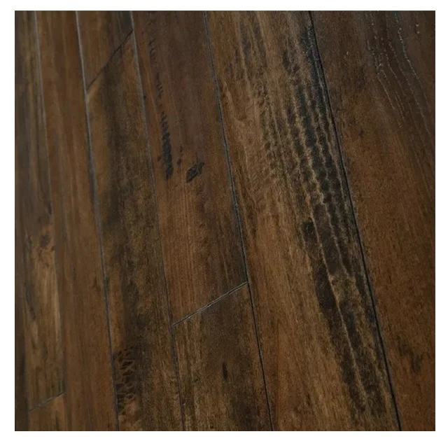 8mm hdf Good Quality Dark Brown  Water Resistant laminate Wood Flooring