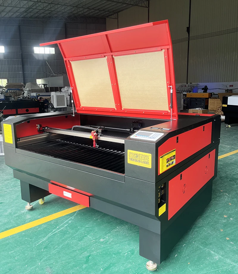 High Quality Cnc Co2 Laser Tube 80w 100w 130W Best YueHong Laser Wood Engraving Machine Price