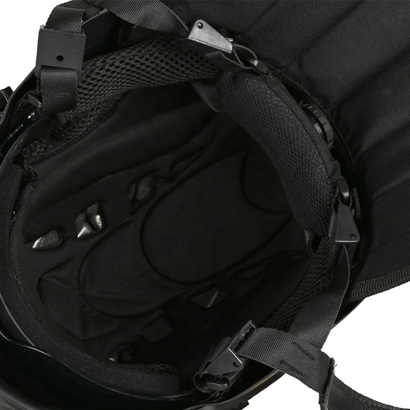 Face and neck head protection motorcycle offroad helmet military police tactical Riot Helmet composite carbon fiber helmet