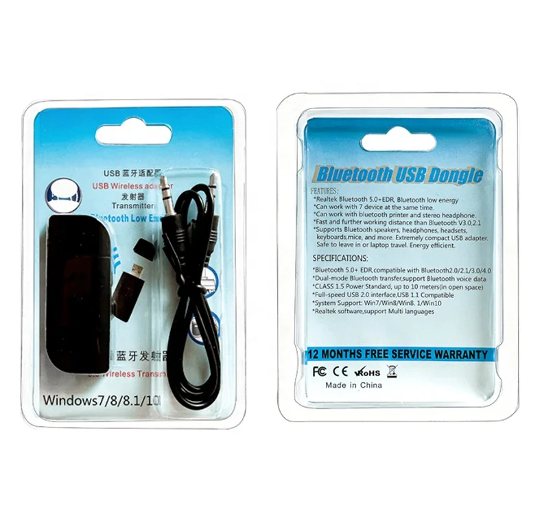 Bluetooth USB Dongle , Wireless Bluetooth Transmitter adapter