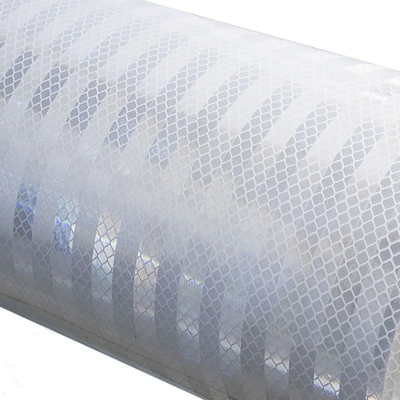 3Hao Super Intensity Grade Micro Prismatic Reflective Material Reflective Vinyl Sheeting Acrylic Self Adhesive Reflective Roll