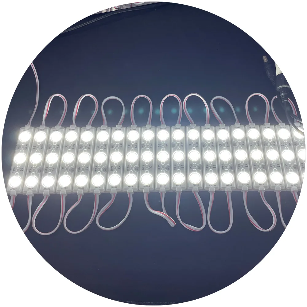 adv advertising brand illuminated pure white 6000k warm white 3000k dc24v smd2835 led module for channel letter