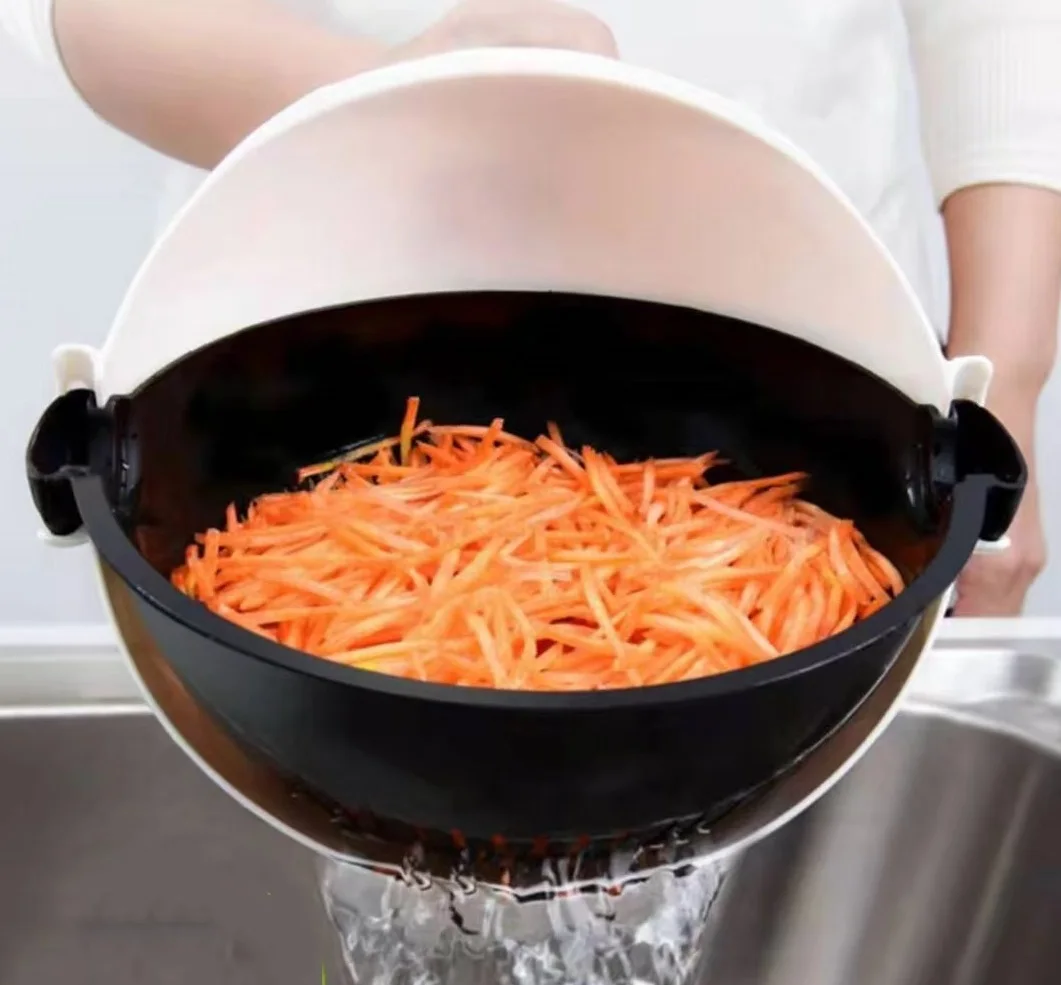 Multifunctional Cutting Slicer for chopping potatoes onions and garlic Salad Fruit and vegetable chopper with cleaning plate