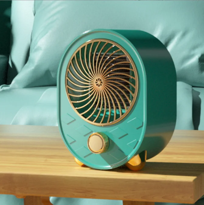 Yinghe Portable Small Indoor PTC Instant Heating Electric Fan Heater For Room Desktop