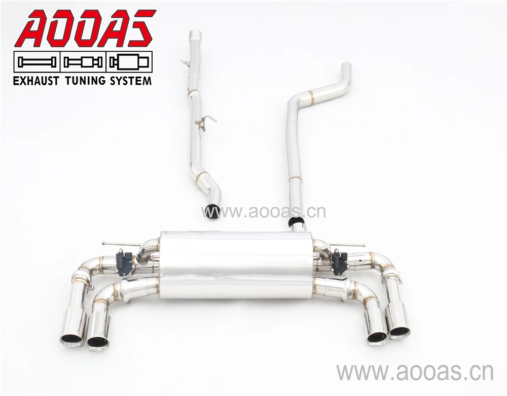 AOOAS эффективная выхлопная система Valvetronic с дистанционным управлением с активным звуком для BMW 5 серии G38 G30