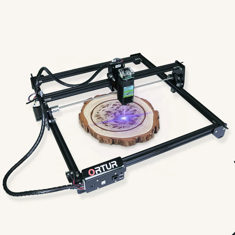 Ortur DIY диод дерево Настольный CNC 3D принтер гравировка собака маркировочный пистолет лазерный