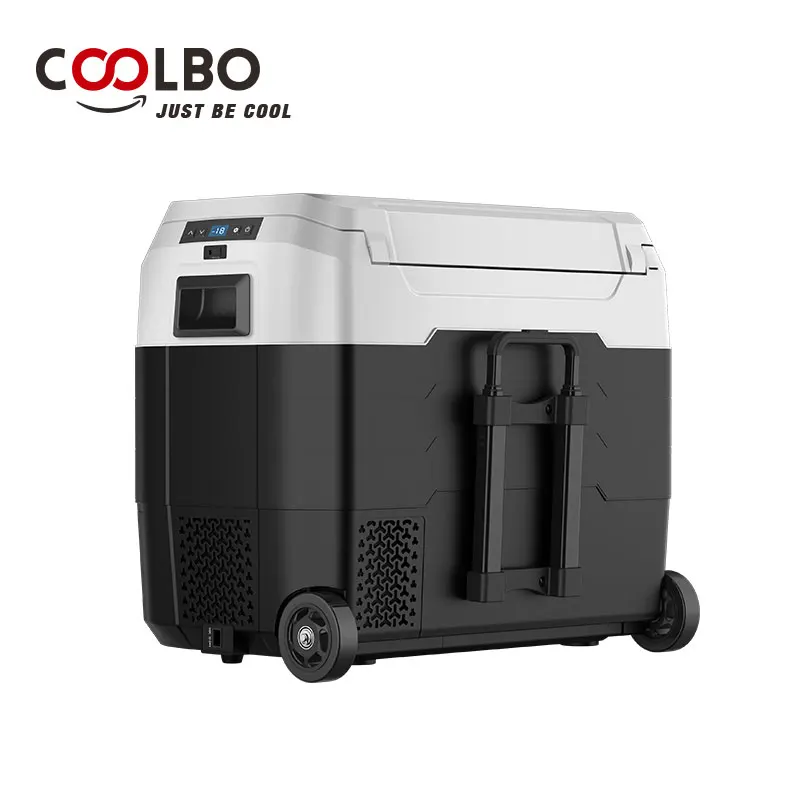  12V DC Car Refrigerator ALG50 Portable Small Freezers Auto Accessories Mini Solar Freezer Camping Appliances