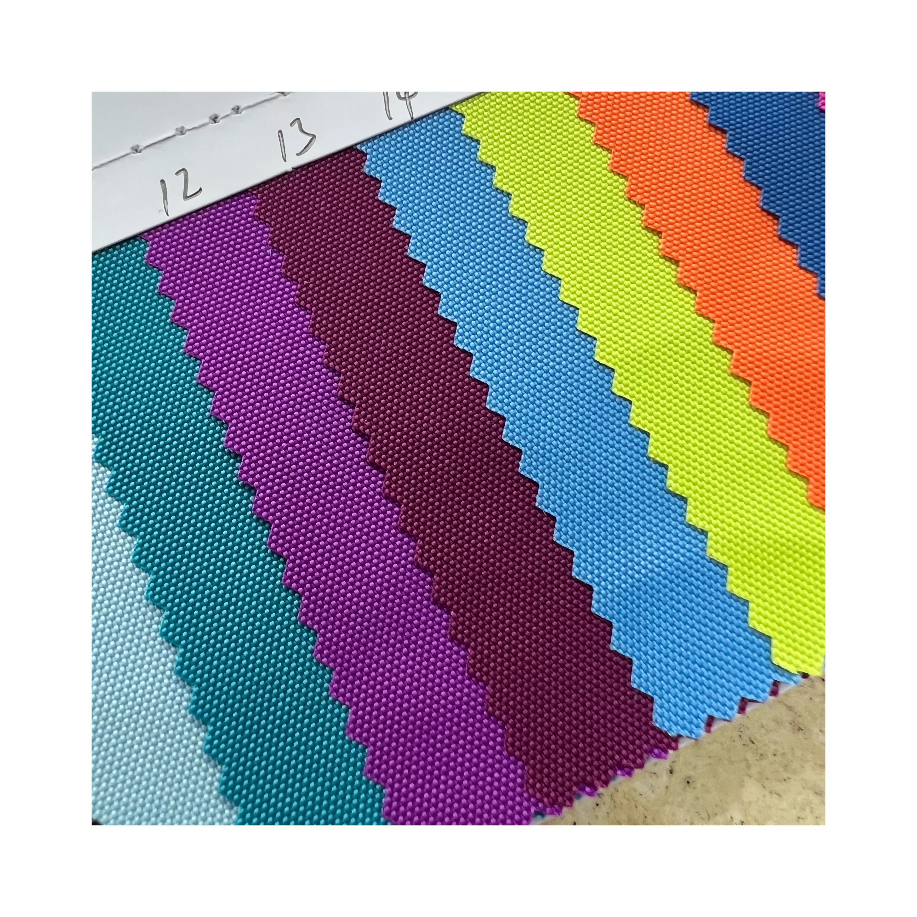 Нейлон 420D PU переработанный материал оксфордская ткань сумки и сумки обычно используемые ткани