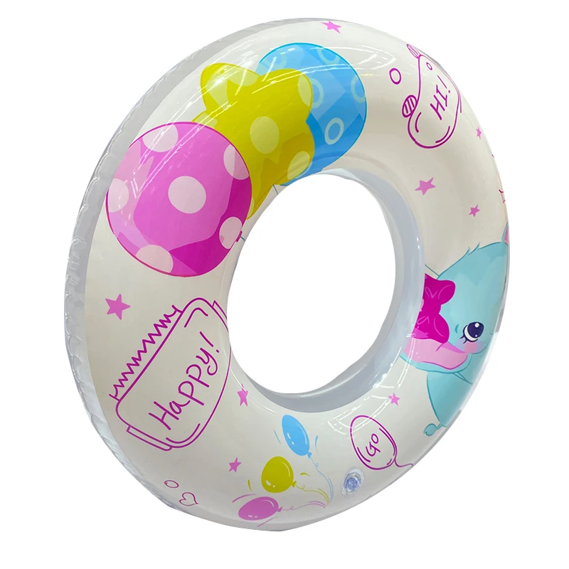B01 Seasonic Inflatable Pool Floats Beach Party Kids Swim Ring Cartoon Elephant for Childrentoys for Swimming