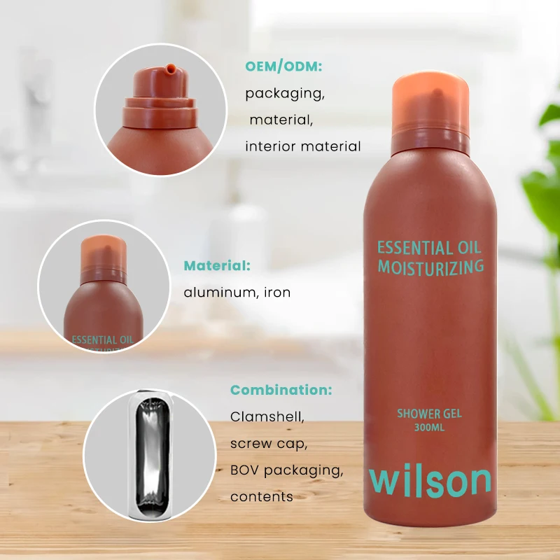 Custom cosmetics factory 200ml foaming clear aloe vera fair and white vitamin c odm shower gel oem wholesale 300ml