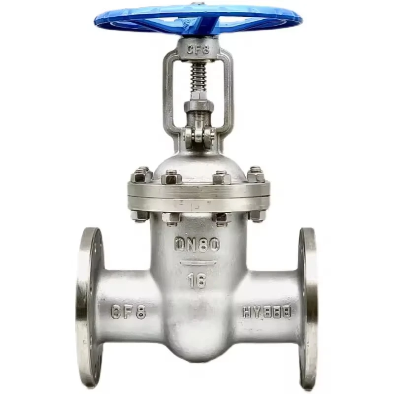 DN100 WCB High Quality Manual Stainless Steel Flange Gate Valve  Wedge Gate Valve