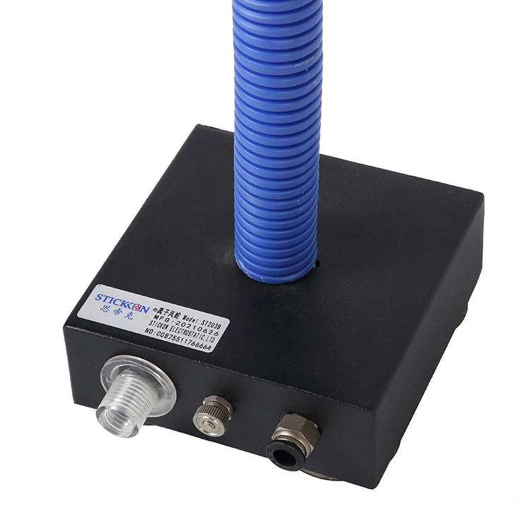 Esd Ionizer Static Eliminator Electrostatic Antistatic Ionizing Air Nozzle Snake with High-voltage Generator