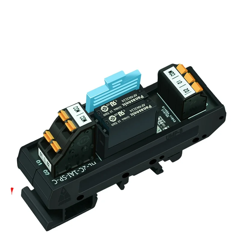 2 Channel APAN3124 24V 5A Relay Module Driver Amplifier PLC Board Independent Output Control Independent Output