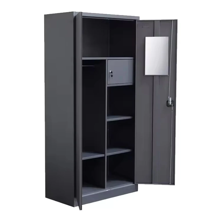 Lemari arsip office filing cabinets metal file storage black storage 2 door cabinet fireproof filing cabinets