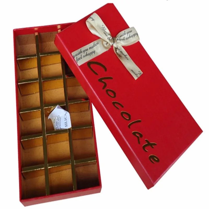 Custom Cute Bear Design Paper Cardboard Chocolate Display Packaging Box for Christmas Gift