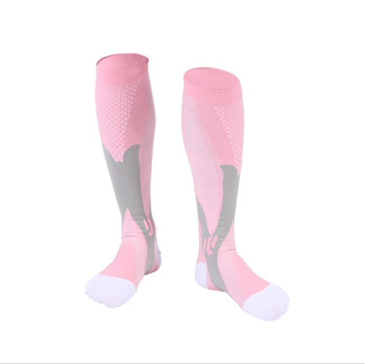 Knee High 20-30mmhg Cycling Athletic Wholesale  Sports Compression Socks