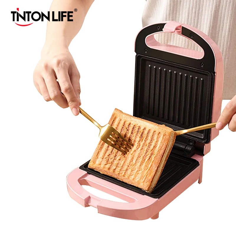 110V/200V Mini Electric Non-stick Coating Square Waffle Makers