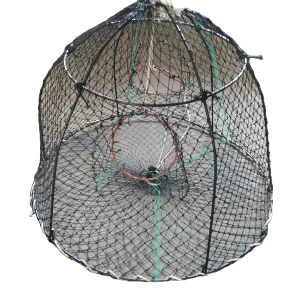 high quality commercial lobster fishing machine traps folding crab traps Folding crab cage