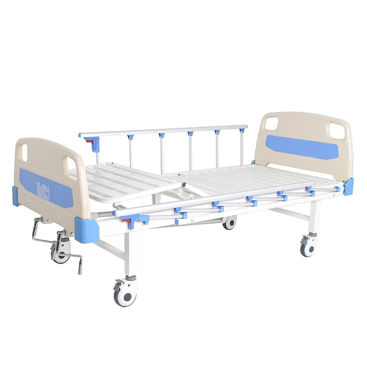 Cheap medical bed used 2 Cranks Manual hospital bed prices