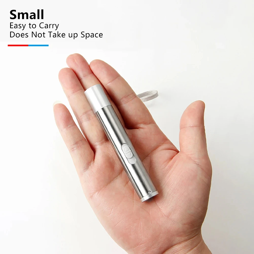 Long Range Teaching Cat Presentation Pen Multi-Mode USB Rechargeable Pet Dogs Kitten Toy Red Light Laser Pointer