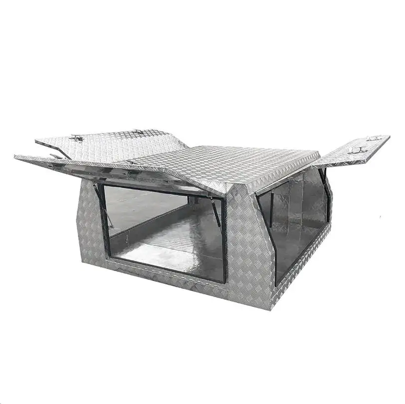 Waterproof Aluminum Generator Storage Truck Tool Box For camper Trailer Pickup
