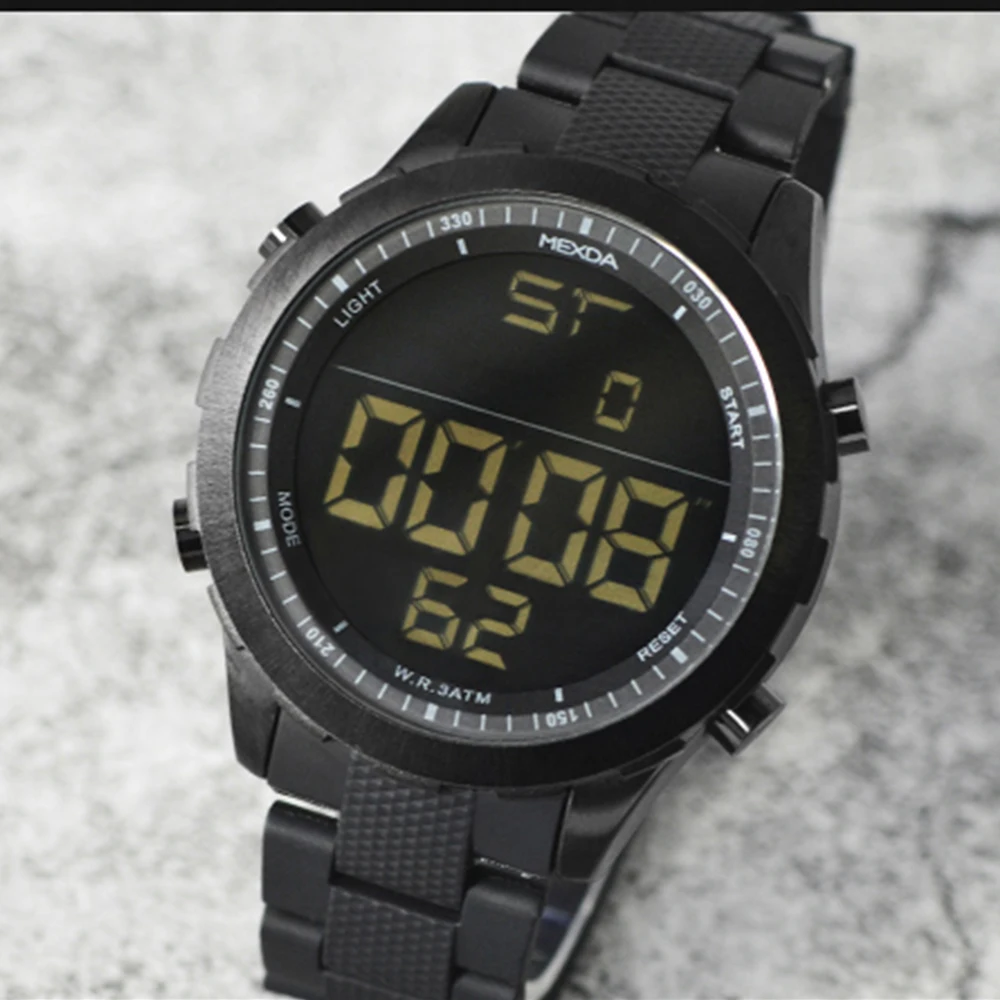 Mexda Custom Logo Water Proof Watch Digital Watch Montres Sport Men Reloj Digital De Hombr