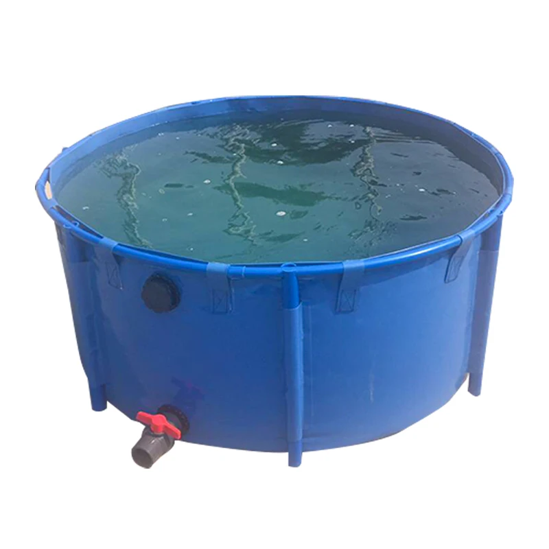 High Density Movable Aqua Fish Farming Pool Folding Tilapia Breeding Pond Ras Fish Tank With Best Price