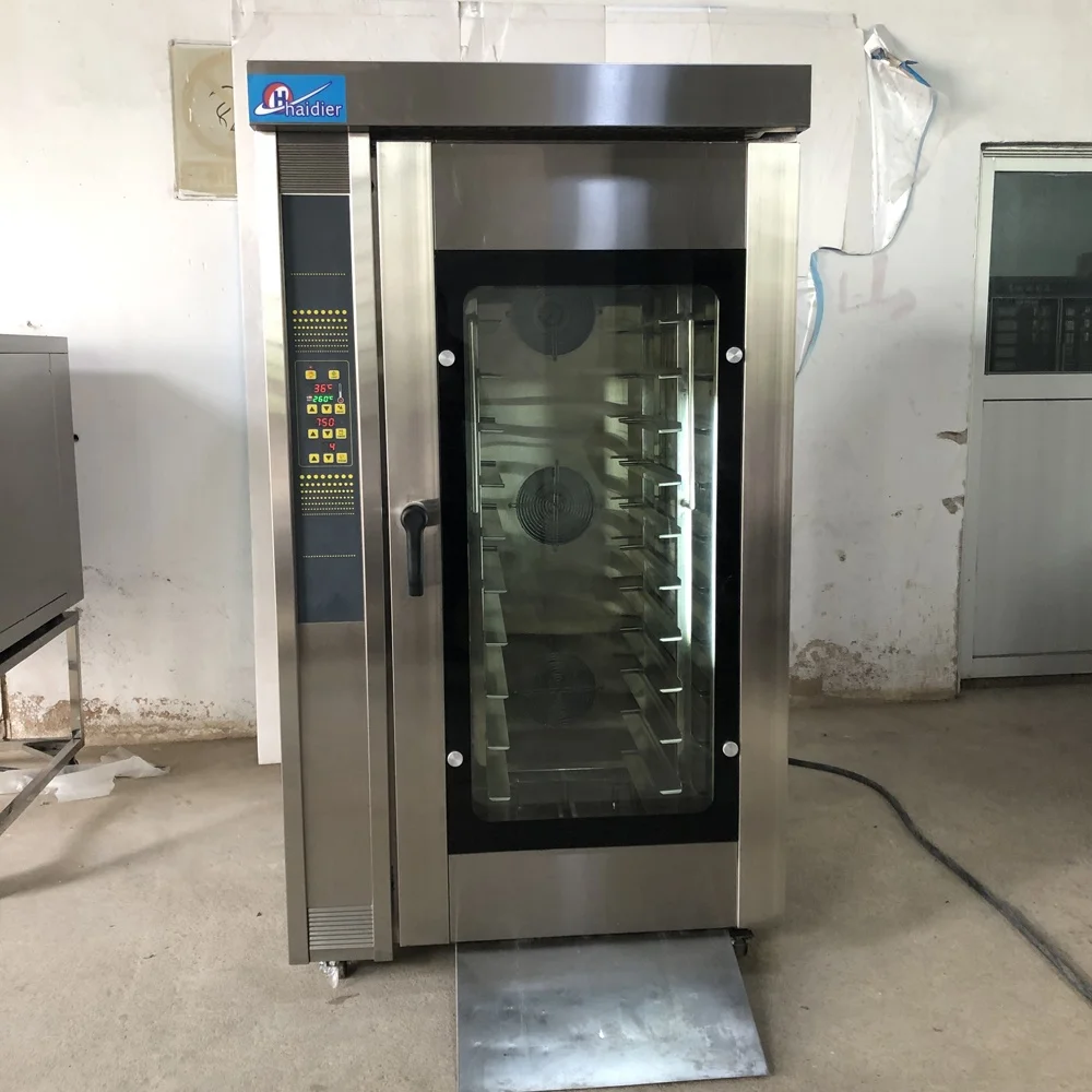 Haidier brand bakery equipment electric automatic bread baking convection oven