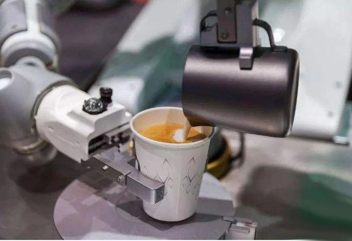 NEWKer 6 Axis Coffee Robot Educational Robot Arm Mini Robot Arm