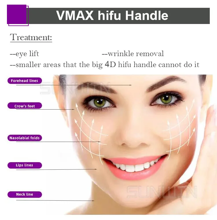  4in1 4d 3d hifu v max для похудения вагинальный подтягивающий аппарат потери веса подтяжка век верхних губ с 9