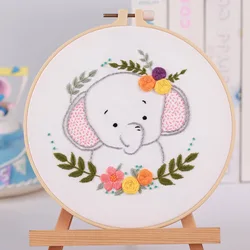 Cartoon Animals Plants Paintings Craft Rug Hook Embroidery Cross Stitch Kits for